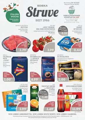 Edeka Struve Katalog in Hamburg | Edeka Struve flugblatt | 2025-09-26T00:00:00.000Z - 2025-10-10T00:00:00.000Z