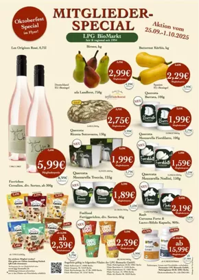 LPG Biomarkt Katalog in Köln | Aktueller Flyer | 2025-09-26T00:00:00.000Z - 2025-10-10T00:00:00.000Z