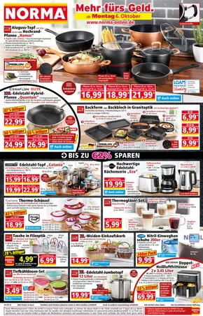 Norma Katalog in Grevenbroich | Aktuelle Schnäppchen und Angebote | 2025-09-27T00:00:00.000Z - 2025-10-11T00:00:00.000Z