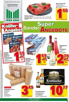 Marktkauf Katalog in Clausthal-Zellerfeld | Tolle Rabatte auf ausgewählte Produkte | 2025-09-28T00:00:00.000Z - 2025-10-12T00:00:00.000Z