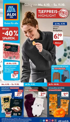 Aldi Süd Katalog in Abstatt | Angebote für Schnäppchenjäger | 2025-10-06T00:00:00.000Z - 2025-10-11T00:00:00.000Z
