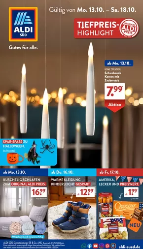 Aldi Süd Katalog in Abstatt | Top-Angebote für alle Schnäppchenjäger | 2025-10-13T00:00:00.000Z - 2025-10-18T00:00:00.000Z