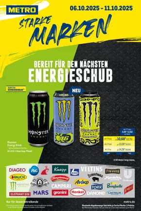 Metro Katalog in Mannheim | Starke Marken | 2025-10-06T00:00:00.000Z - 2025-10-11T00:00:00.000Z