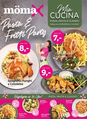 Mömax Katalog in Augsburg | Pasta & Fritti Party  | 2025-09-29T00:00:00.000Z - 2025-10-11T00:00:00.000Z