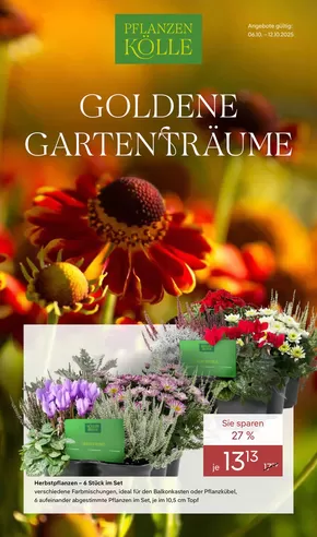 Pflanzen Kölle Katalog | Pflanzen-Kölle: Goldene Herbstträume | 2025-10-06T00:00:00.000Z - 2025-10-12T00:00:00.000Z