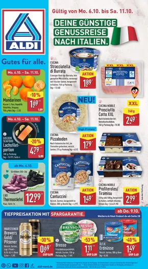 Aldi Nord Katalog in Bottrop | Rabatte und Aktionen | 2025-10-01T00:00:00.000Z - 2025-10-15T00:00:00.000Z