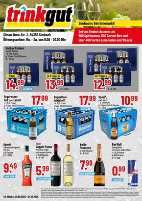 trinkgut Katalog | Aktuelle Deals und Angebote | 2025-10-02T00:00:00.000Z - 2025-10-16T00:00:00.000Z