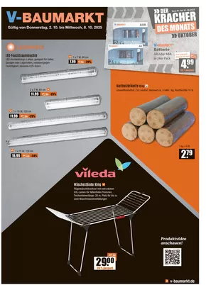 V Baumarkt Katalog in Unterföhring | Rabatte und Aktionen | 2025-10-02T00:00:00.000Z - 2025-10-08T00:00:00.000Z