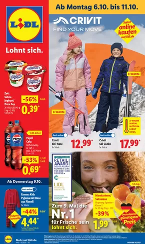 Lidl Katalog in Lichtenberg (Lausitz) | Jetzt sparen mit unseren Deals | 2025-10-06T00:00:00.000Z - 2025-10-11T00:00:00.000Z