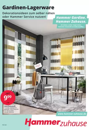 Hammer Katalog in Siegen | Gardinen-Lagerware | 2025-10-02T00:00:00.000Z - 2025-12-28T00:00:00.000Z