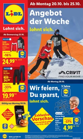Lidl Katalog in Lichtenberg (Lausitz) | Aktuelle Sonderaktionen | 2025-10-20T00:00:00.000Z - 2025-10-25T00:00:00.000Z