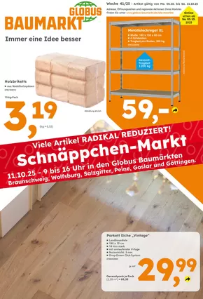 Globus Baumarkt Katalog in Siegen | Sonderangebote für Sie | 2025-10-05T00:00:00.000Z - 2025-10-11T00:00:00.000Z