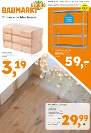 Globus Baumarkt Katalog in Siegen | Unsere besten Angebote für Sie | 2025-10-05T00:00:00.000Z - 2025-10-11T00:00:00.000Z