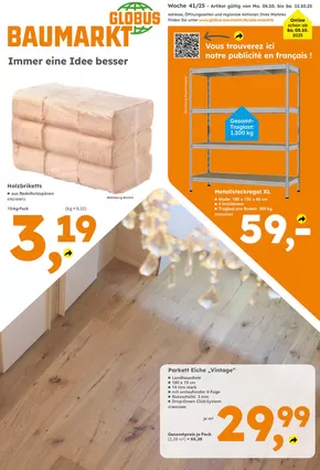 Globus Baumarkt Katalog in Garrel | Unsere besten Angebote für Sie | 2025-10-05T00:00:00.000Z - 2025-10-11T00:00:00.000Z