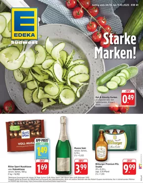 EDEKA Katalog in St Ingbert | Aktuelle Sonderaktionen | 2025-10-05T00:00:00.000Z - 2025-10-11T00:00:00.000Z