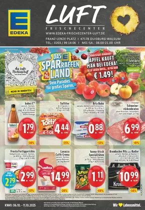EDEKA Katalog in Moers | Exklusive Deals und Schnäppchen | 2025-10-05T00:00:00.000Z - 2025-10-11T00:00:00.000Z