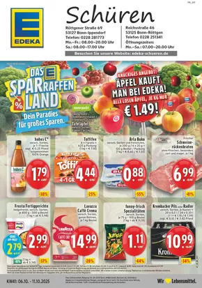 EDEKA Katalog in Alfter | Große Auswahl an Angeboten | 2025-10-05T00:00:00.000Z - 2025-10-11T00:00:00.000Z