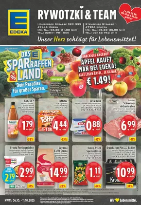 EDEKA Katalog in Moers | Rabatte und Aktionen | 2025-10-05T00:00:00.000Z - 2025-10-11T00:00:00.000Z