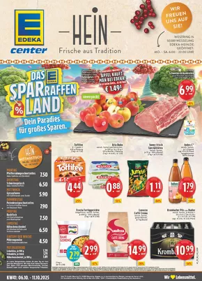 EDEKA Katalog in Alfter | Exklusive Schnäppchen | 2025-10-05T00:00:00.000Z - 2025-10-11T00:00:00.000Z