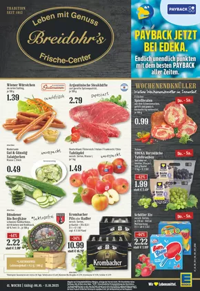 EDEKA Katalog in Alfter | Tolles Angebot für Schnäppchenjäger | 2025-10-05T00:00:00.000Z - 2025-10-11T00:00:00.000Z