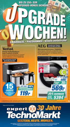 Expert  Technomarkt Katalog in Stuttgart | BIS ZU 250.- EUR UPGRADE-BONUS SICHERN! | 2025-10-07T00:00:00.000Z - 2025-10-13T00:00:00.000Z