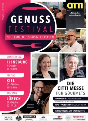 CITTI Markt Katalog in Coswig | GENUSS FESTIVAL | 2025-10-08T00:00:00.000Z - 2025-10-14T00:00:00.000Z