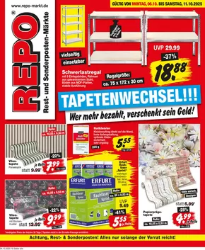 Repo Markt Katalog in Bielefeld | Tolles Angebot für alle Kunden | 2025-10-09T00:00:00.000Z - 2025-10-23T00:00:00.000Z