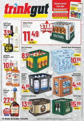 trinkgut Katalog in Wülfrath | Aktuelle Schnäppchen und Angebote | 2025-10-09T00:00:00.000Z - 2025-10-23T00:00:00.000Z