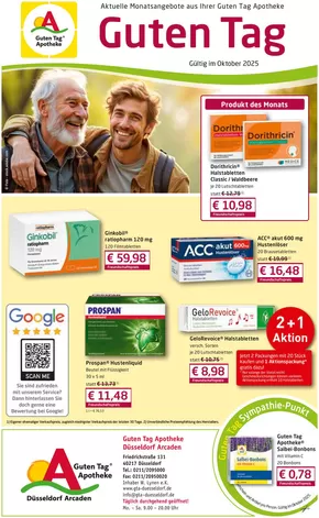 Guten Tag Apotheke Katalog in Stuttgart | Guten Tag | 2025-10-09T00:00:00.000Z - 2025-10-31T00:00:00.000Z