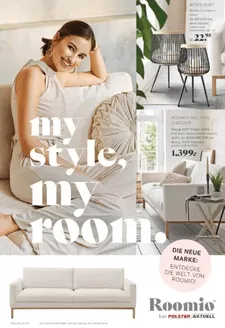 Polster Aktuell Katalog | My Style My Room! | 2025-10-17T00:00:00.000Z - 2025-12-31T00:00:00.000Z