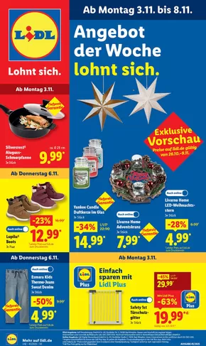 Lidl Katalog | Aktuelle Sonderaktionen | 2025-11-03T00:00:00.000Z - 2025-11-08T00:00:00.000Z