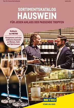 Metro Katalog in Oldenburg | Hauswein-Katalog | 2025-10-21T00:00:00.000Z - 2025-11-04T00:00:00.000Z