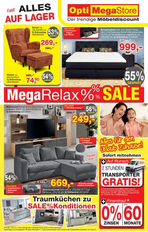 Opti Wohnwelt Katalog in Karlsruhe | Tolle Rabatte auf ausgewählte Produkte | 2025-10-23T00:00:00.000Z - 2025-11-15T00:00:00.000Z