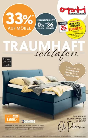 Opti Wohnwelt Katalog in Karlsruhe | Unsere besten Deals für Sie | 2025-10-23T00:00:00.000Z - 2025-11-15T00:00:00.000Z