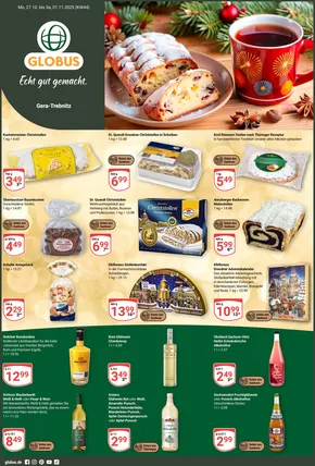 Globus Katalog | Tolles Angebot für alle Kunden | 2025-10-23T00:00:00.000Z - 2025-11-06T00:00:00.000Z