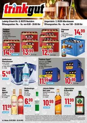 trinkgut Katalog in Mannheim | Aktuelle Deals und Angebote | 2025-10-23T00:00:00.000Z - 2025-11-06T00:00:00.000Z