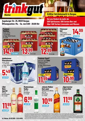 trinkgut Katalog in Mannheim | Exklusive Schnäppchen | 2025-10-23T00:00:00.000Z - 2025-11-06T00:00:00.000Z