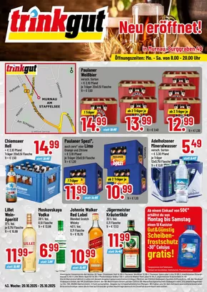 trinkgut Katalog in Mannheim | Aktuelle Schnäppchen und Angebote | 2025-10-23T00:00:00.000Z - 2025-11-06T00:00:00.000Z