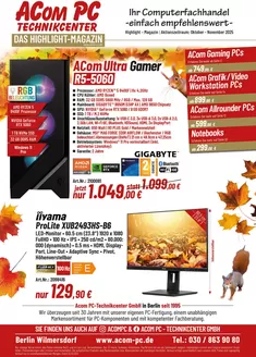 ACom PC Katalog | Ihr Computerfachhandeleinfach Empfehlenswertsie | 2025-11-05T00:00:00.000Z - 2025-12-31T00:00:00.000Z