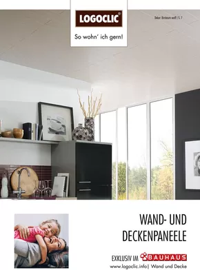 Bauhaus Katalog in Norderstedt | logoclic wand deckenpaneele | 2025-10-24T00:00:00.000Z - 2025-11-07T00:00:00.000Z