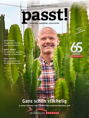 Bauhaus Katalog in Norderstedt | passt 02 2025 | 2025-10-24T00:00:00.000Z - 2025-11-07T00:00:00.000Z