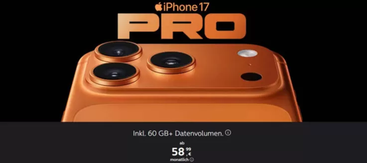O2 Katalog in Warendorf | iPhone 17 Pro ! | 2025-10-28T00:00:00.000Z - 2025-11-14T00:00:00.000Z