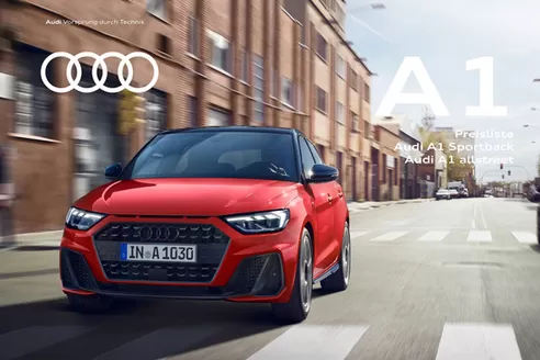Audi Katalog in Reutlingen | preisliste a1 sportback a1 allstreet | 2025-10-30T00:00:00.000Z - 2026-10-30T00:00:00.000Z