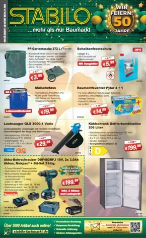 Stabilo Fachmarkt Katalog in Bad Neustadt an der Saale | Wir Feiern!  | 2025-10-30T00:00:00.000Z - 2025-11-04T00:00:00.000Z