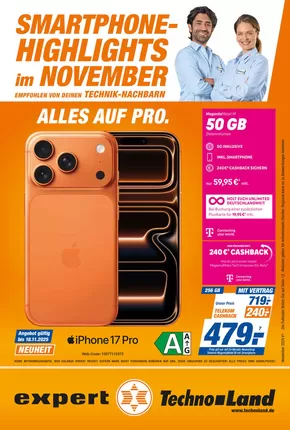 expert Techno Land Katalog in Lüdenscheid | Angebote für Schnäppchenjäger | 2025-11-01T00:00:00.000Z - 2025-11-18T00:00:00.000Z