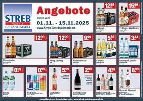 Streb Getränkemärkte Katalog in Scheidegg | Wein & Getrankemarkt! | 2025-11-03T00:00:00.000Z - 2025-11-15T00:00:00.000Z