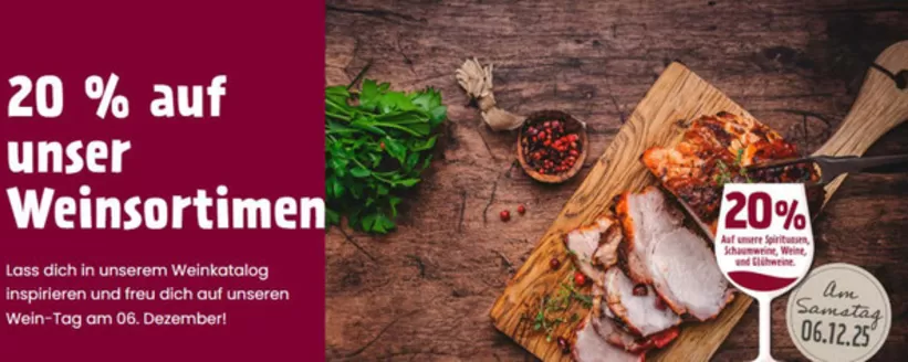 Superbiomarkt Katalog in Dortmund | 20% AAuf Unser Weinsoetimen | 2025-11-05T00:00:00.000Z - 2025-12-06T00:00:00.000Z