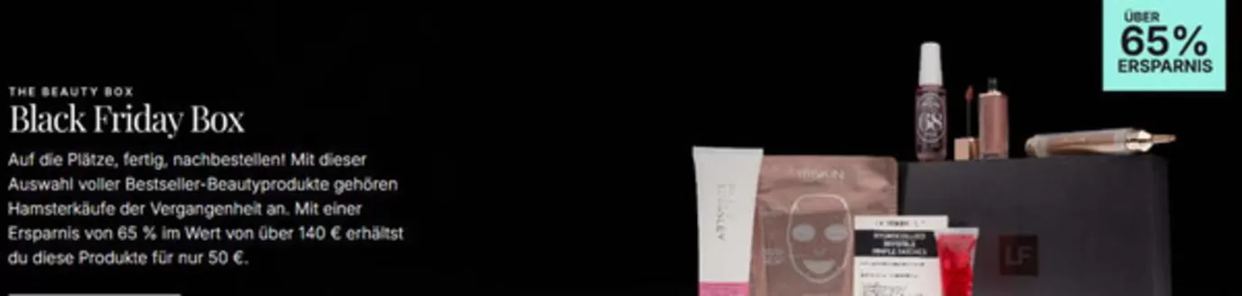 Look Fantastic Katalog in Düsseldorf | Black Friday Box | 2025-11-05T00:00:00.000Z - 2025-11-26T00:00:00.000Z