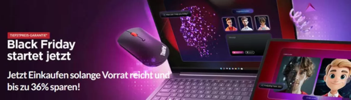 Lenovo Katalog in Bonn | Black Friday Startet Jetzt | 2025-11-05T00:00:00.000Z - 2025-11-19T00:00:00.000Z