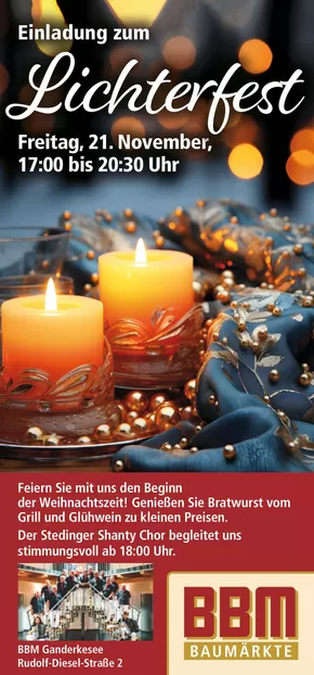 BBM Baumarkt Katalog in Moers | Einladung Zum | 2025-11-06T00:00:00.000Z - 2025-11-21T00:00:00.000Z